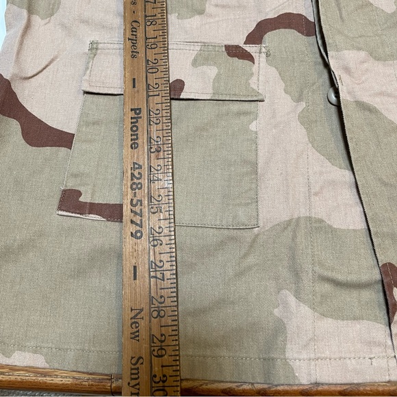 Mens TRU-SPEC Cotton Ripstop BDU Coat 2XL Tactical  Camo Uniform Shirt - Picture 9 of 13